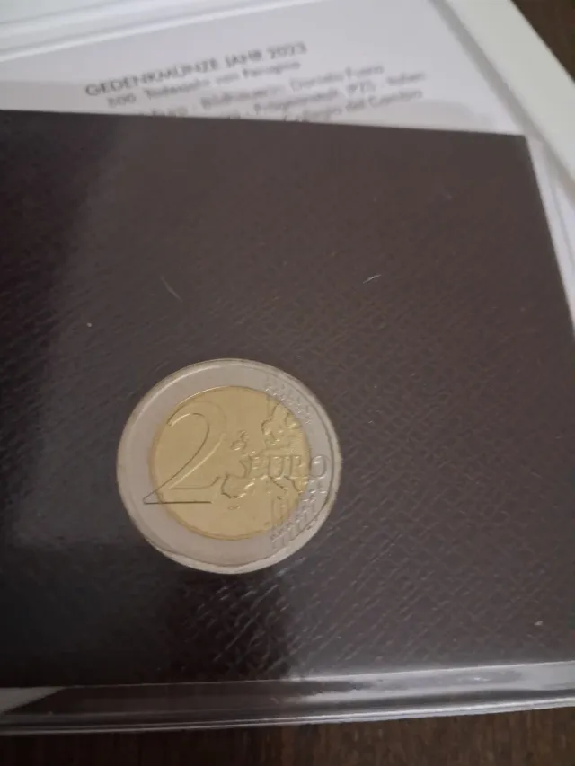 Moneda 2€ Vaticano 2023 Conmemorativa Perugino