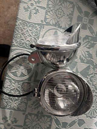 Focos auxiliares custom cromados