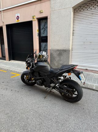 Kawasaki Z750 Negra