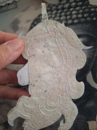 Parche de unicornio para ropa