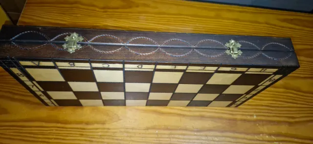 Precioso Ajedrez de madera