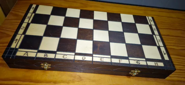 Precioso Ajedrez de madera