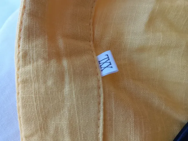 Camisa amarilla mujer manga larga