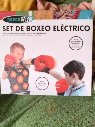 Set de Boxeo Eléctrico Infantil