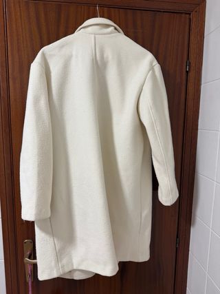 Cappotto Bershka Panna Taglia L