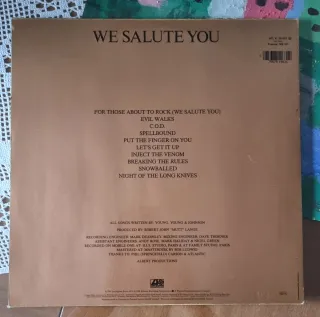 Vinilo AC/DC - For Those About To Rock