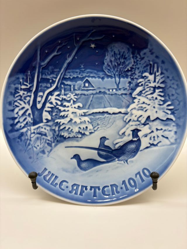 Piatto B&G Natale 1970 Jule-After