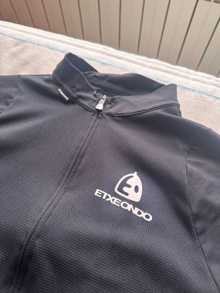 Maillot Etxeondo manga corta negro Talla XXL