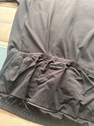 Maillot Etxeondo manga corta negro Talla XXL
