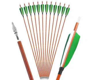 Flechas de carbono con puntas de acero