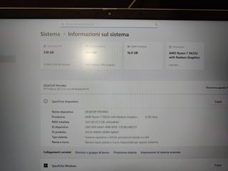 HP Probook 255 G9 15,6 Ryzen 7 16GB RAM