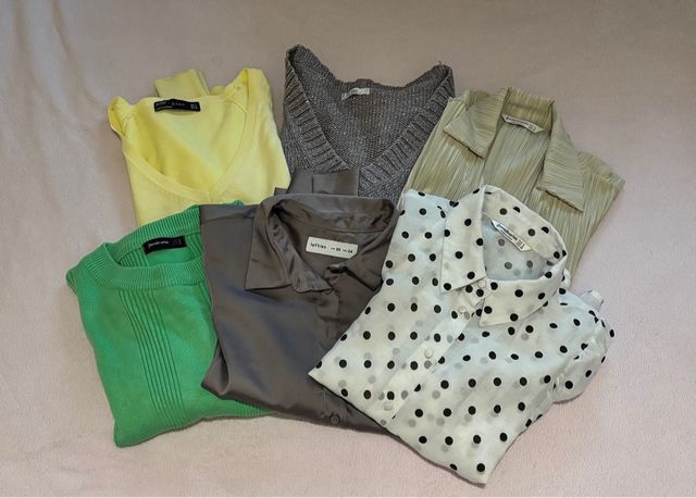 Lote 6 Jerséis y Camisas Talla S mujer