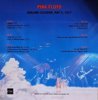 Pink Floyd Oakland Coliseum 3LP