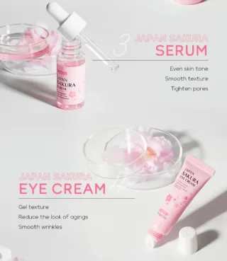Set Skincare Japan Sakura LAIKOU Rosa