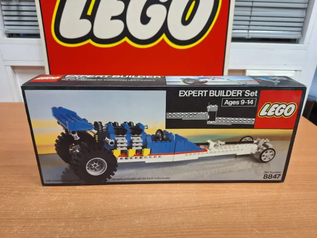 LEGO TECHNIC 8847 DRAGSTER (1983)