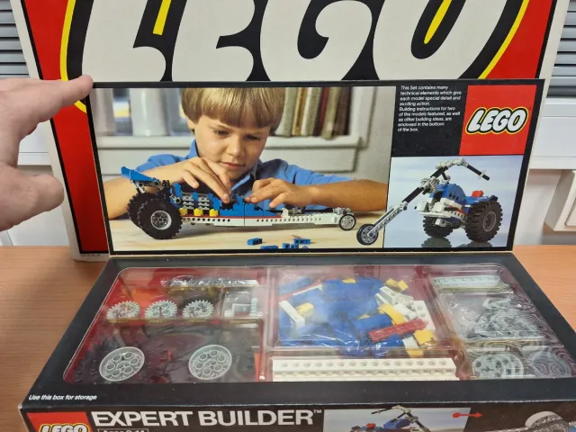 LEGO TECHNIC 8847 DRAGSTER (1983)