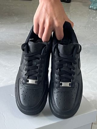 NikeAirForce 1 Low '07 Negro Talla 42
