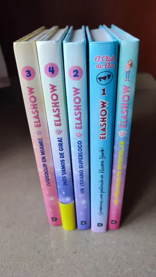 ELASHOW, El Club de Ela (pack 5 libros)