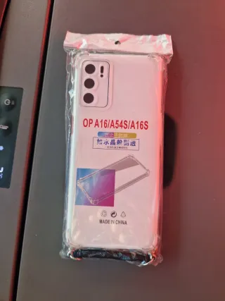 Custodia trasparente per Oppo A16/A54S/A16S