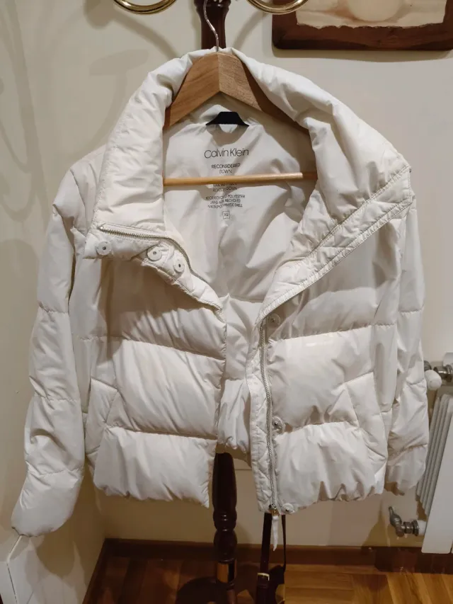 Plumas Calvin Klein Blancas Talla XS