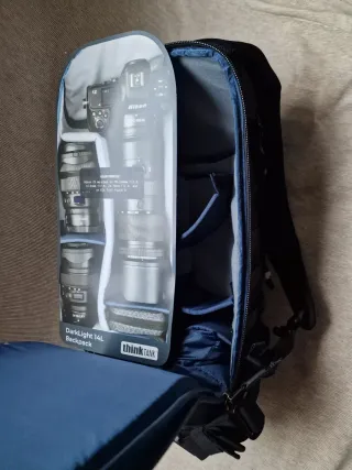 Think Tank DarkLight 14L Zaino Nero