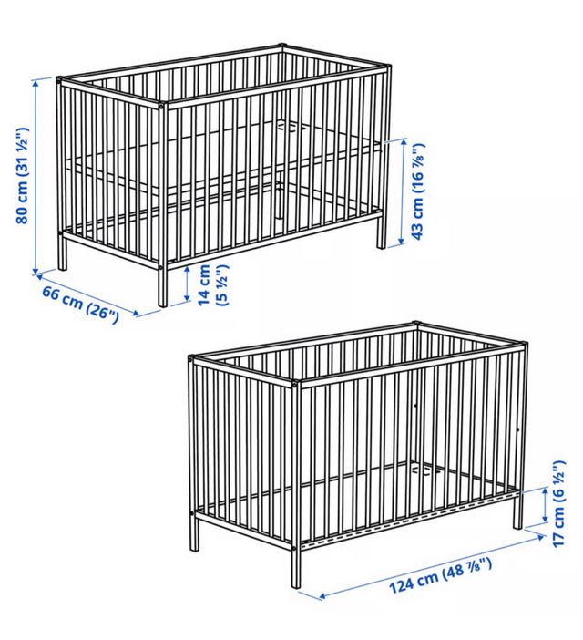 Cuna Ikea Sniglar + protector (chichonera)