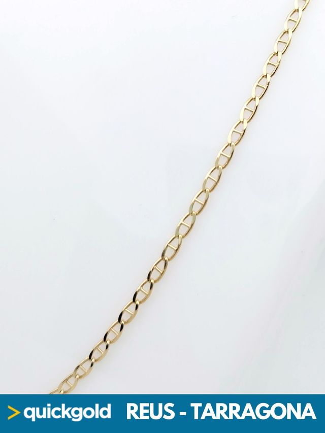 040-02-00552  CADENA ORO 18K BILBAO 47CM