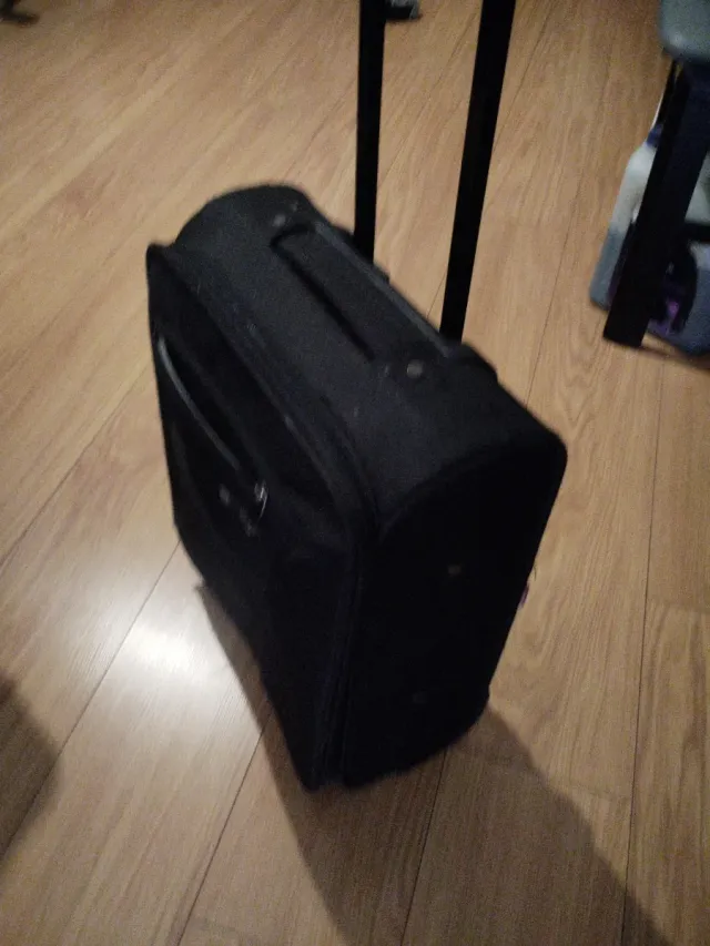 Maleta de viaje negra