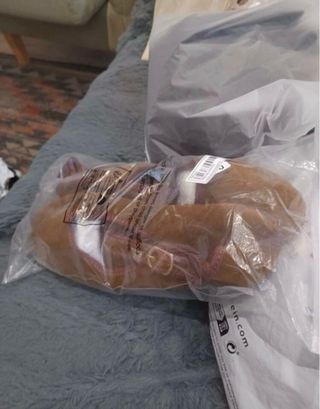 Manoletinas/bailarinas marrones talla 38