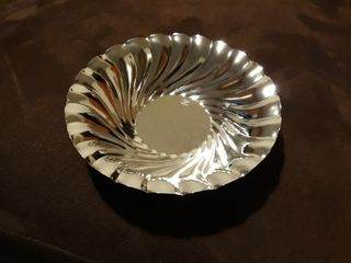 Piatto Silver plated, diametro 13cm