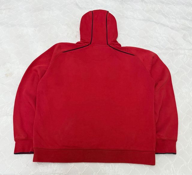 Vintage Nike Sportswear Sudadera con Capucha Roja