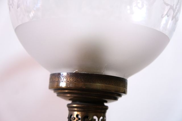 Lámpara de pared antigua candelabro