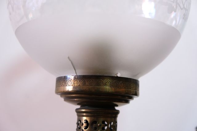 Lámpara de pared antigua candelabro