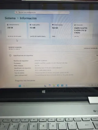 Portátil HP Envy 15x360 i5-4210