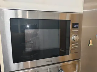 Microondas encastrable Cata inox 60×39 – impecable