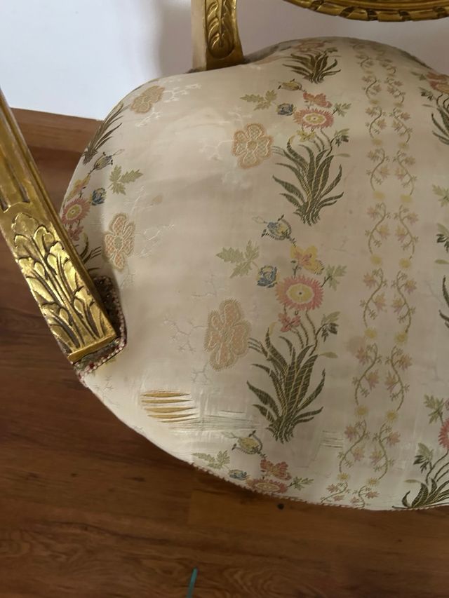 Conjunto 4 Sillas Pan de Oro y 2