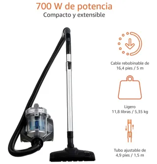 Aspirador sin bolsa muy potente