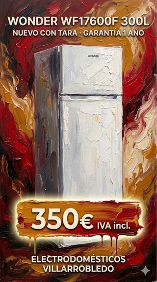 frigorífico wonder 300L AA