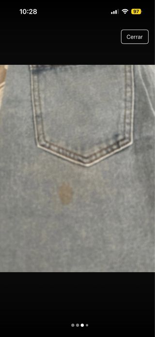 Falda vaquera midi LOLA azul