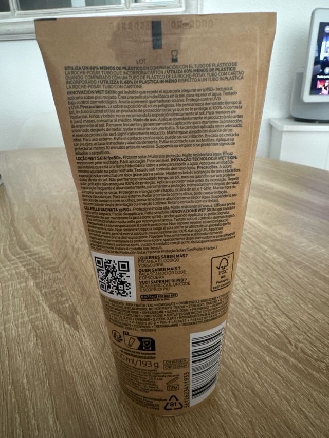 Protector Solar La Roche-Posay Anthelios 50+