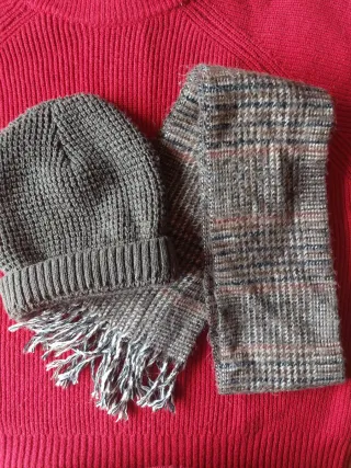 Gorro y bufanda chico