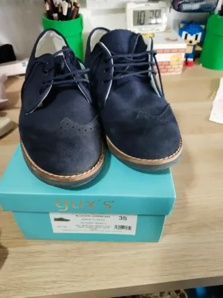 Zapatos comunión Gux's azul T.35