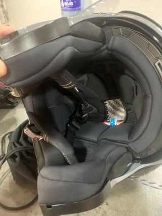 Casco de moto COURSE usado 1 semana