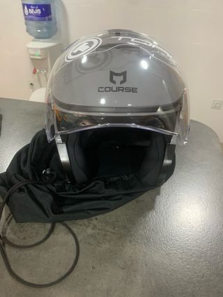 Casco de moto COURSE usado 1 semana