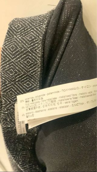 Pantalón Zara brillos pata ancha