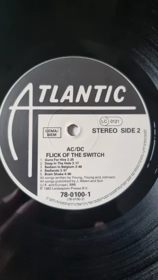 Vinilo AC/DC Flick Of The Switch