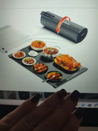 Piastra riscaldante elettrica buffet