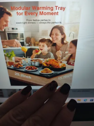 Piastra riscaldante elettrica buffet