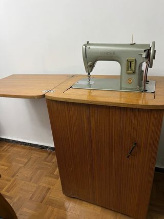Mueble Singer máquina de coser