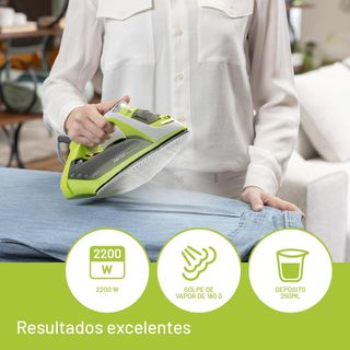 Imetec EcoSmart, Plancha de vapor 2200W NUEVA
